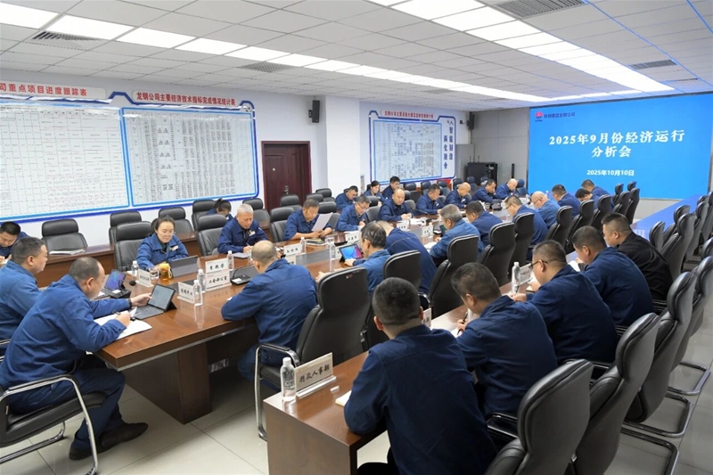 認清形勢主動作為 全力助推企業(yè)扭虧脫困——公司召開9月份經(jīng)濟運行分析會